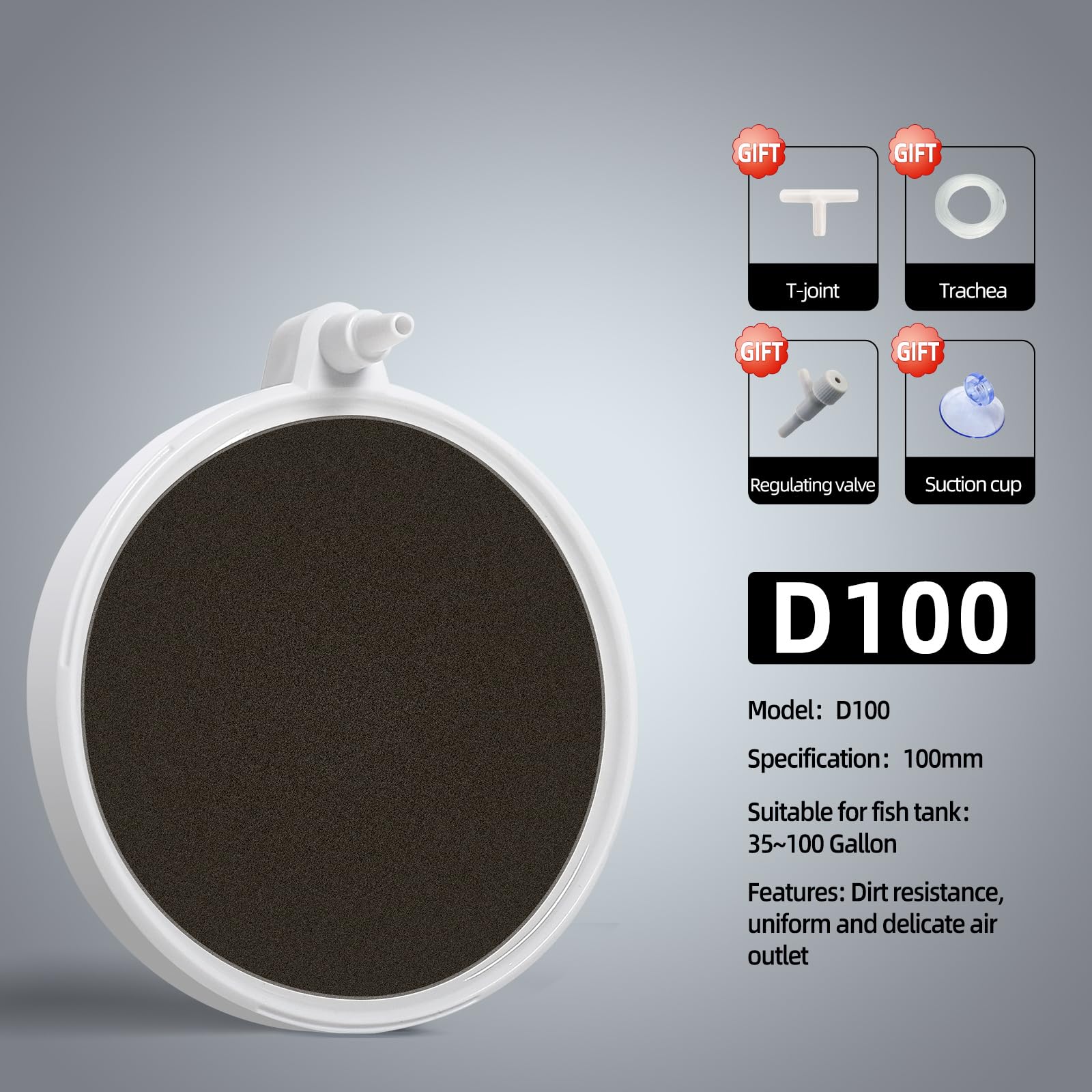 UPETTOOLS válvula de control de aire facilita ajustar la difusión.