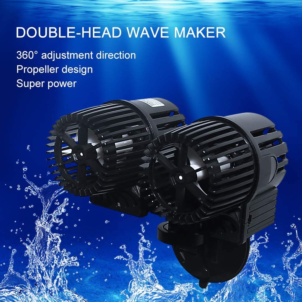 UPETTOOLS wave maker 360°, ajuste preciso para distribuir el flujo.