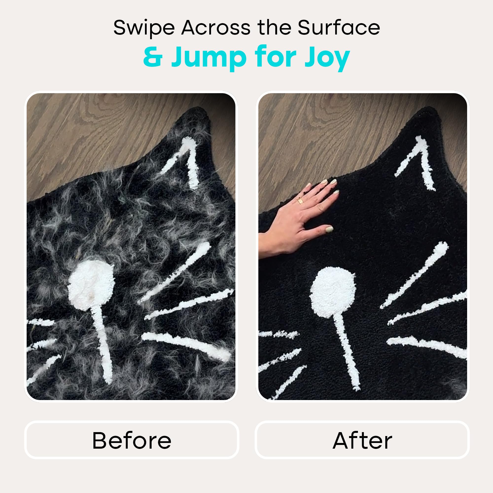 Guante quita pelo Uproot Clean para ropa, fácil de usar