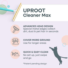 Uproot Clean sin pilas, opción sostenible para el hogar