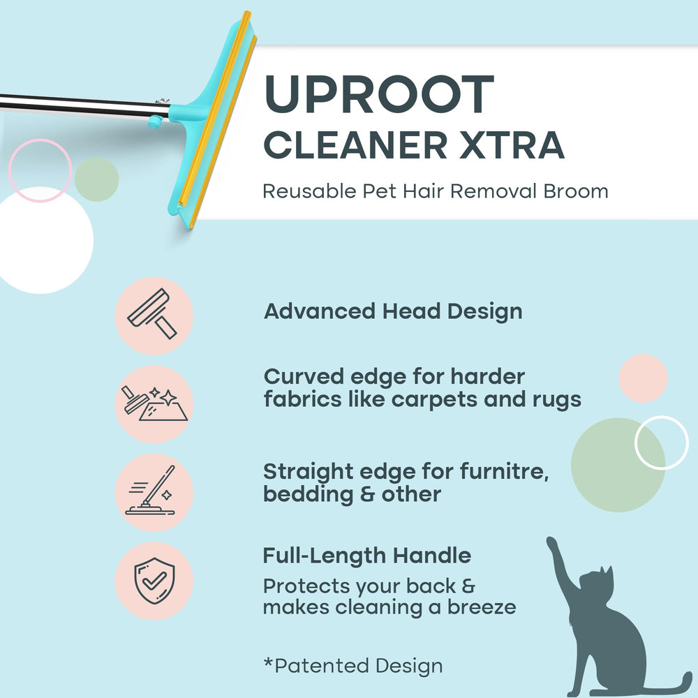 Uproot Cleaner Xtra evita doblarte gracias a su diseño ergonómico.