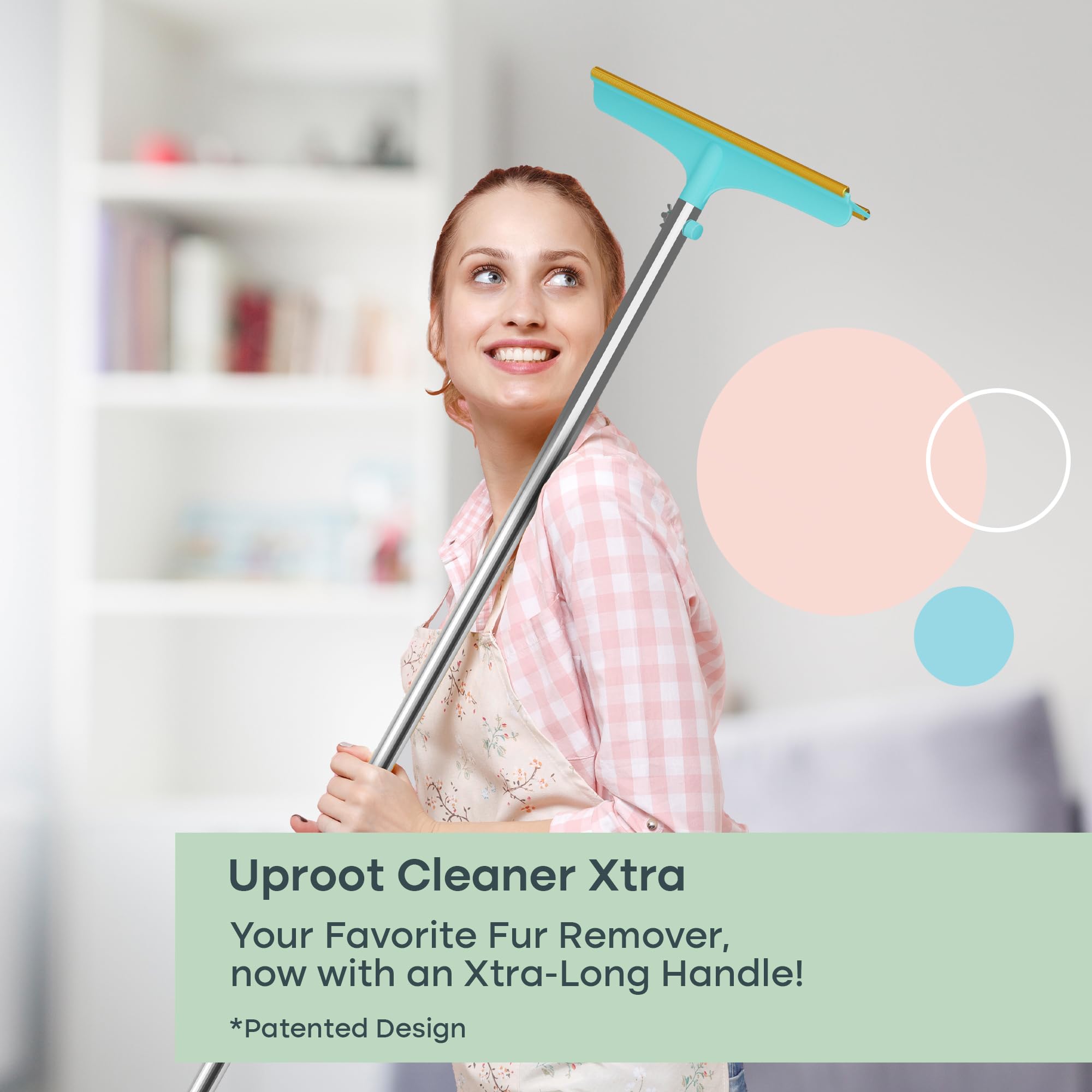 Uproot Cleaner Xtra es ideal para tapizados de muebles y coches.