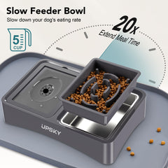 UPSKY alfombra silicona antideslizante mantiene el área seca durante las comidas