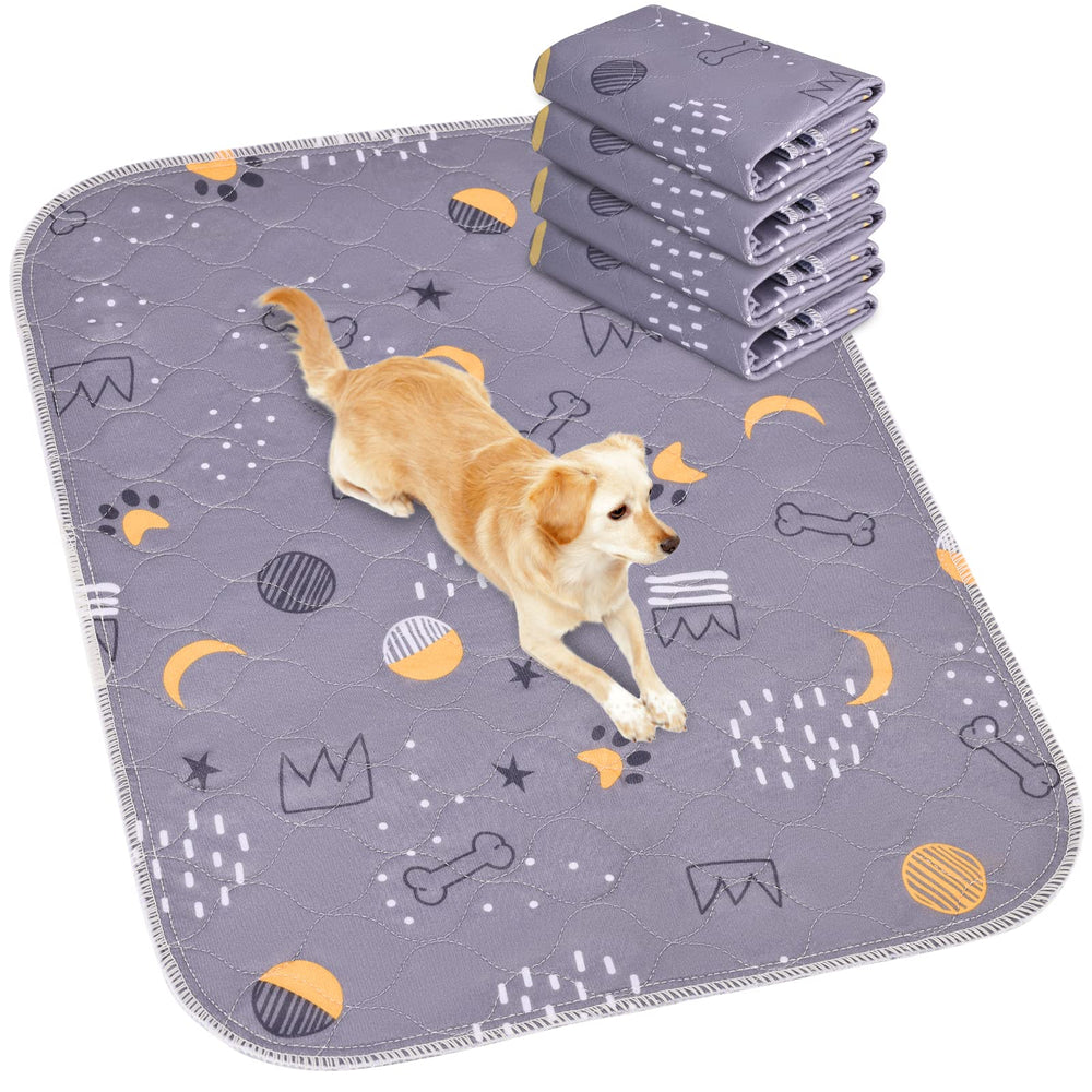 Almohadilla UPSKY lavable para perros, cuatro unidades, absorbe orina rápidamente para entrenamiento