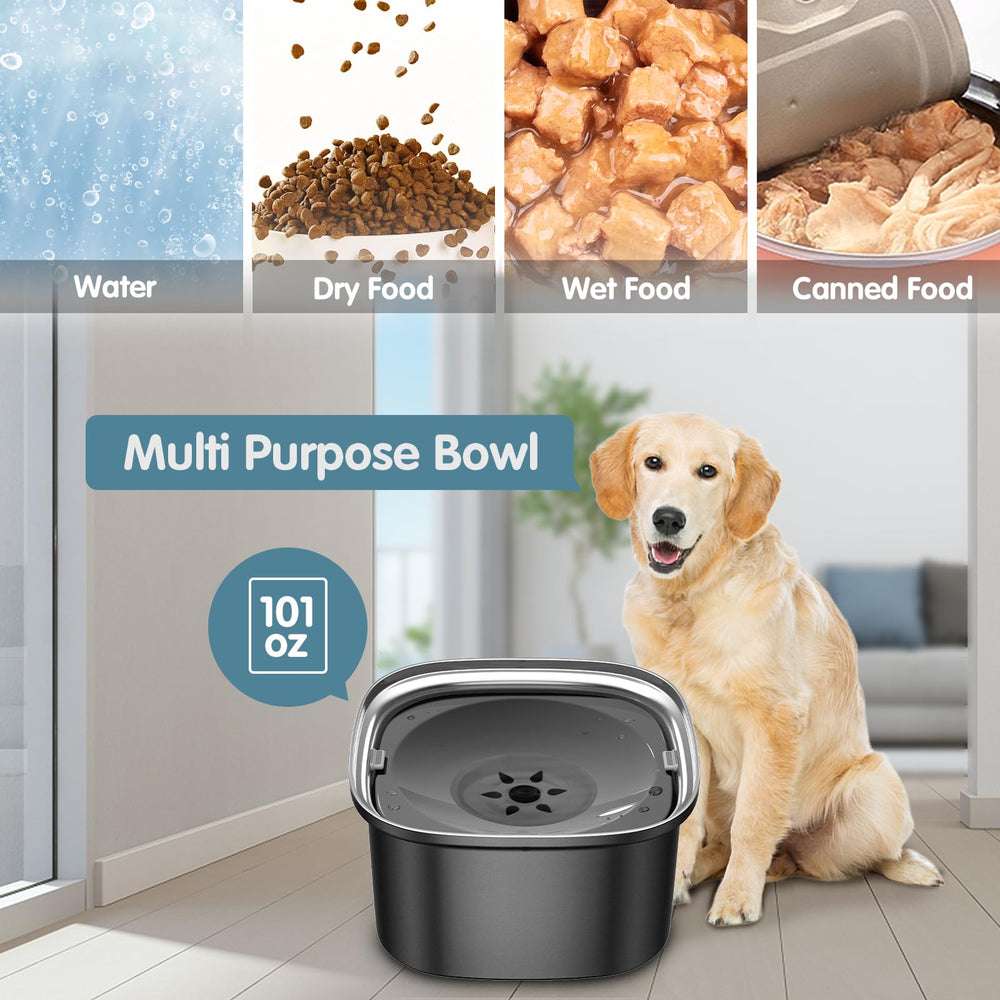 UPSKY cuenco mantiene agua limpia y accesible para perros