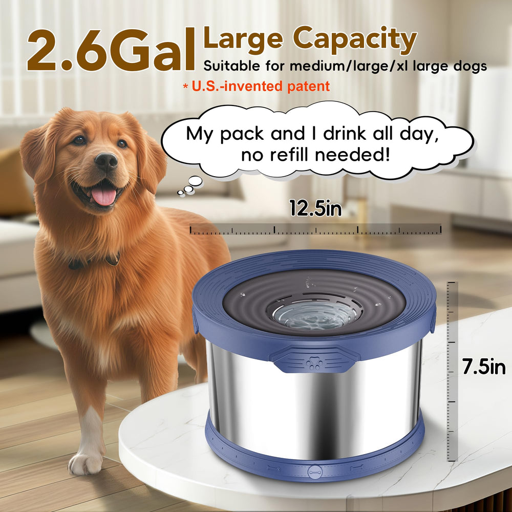 UpSky disco flotante en bol para perros, disminuye salpicaduras