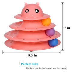 UPS Sky bolas coloridas para el juguete interactivo de gatos estimulan curiosidad