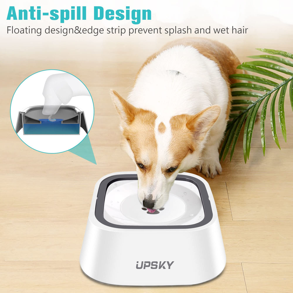 UPSKY disco flotante controla el agua y mantiene el pelaje seco.