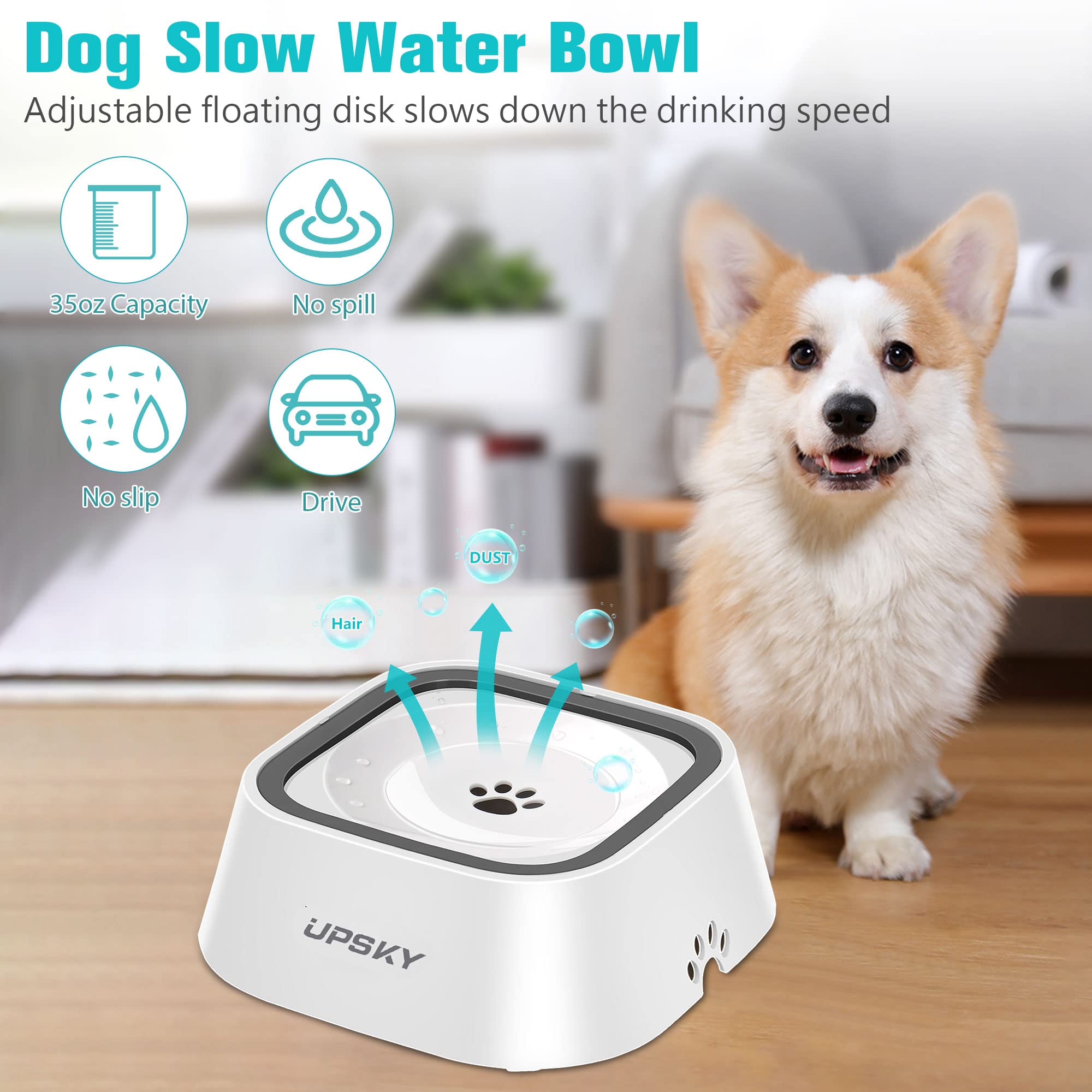 UPSKY diseño-desmontable facilita la limpieza y mantiene el agua limpia.
