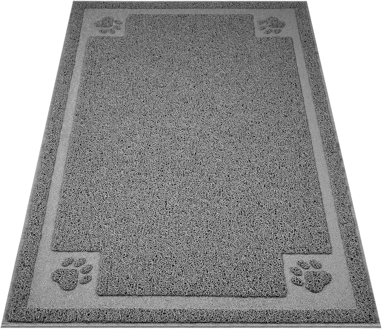 UPSKY gran tapete para arena de gato, reduce salpicaduras alrededor de la caja.