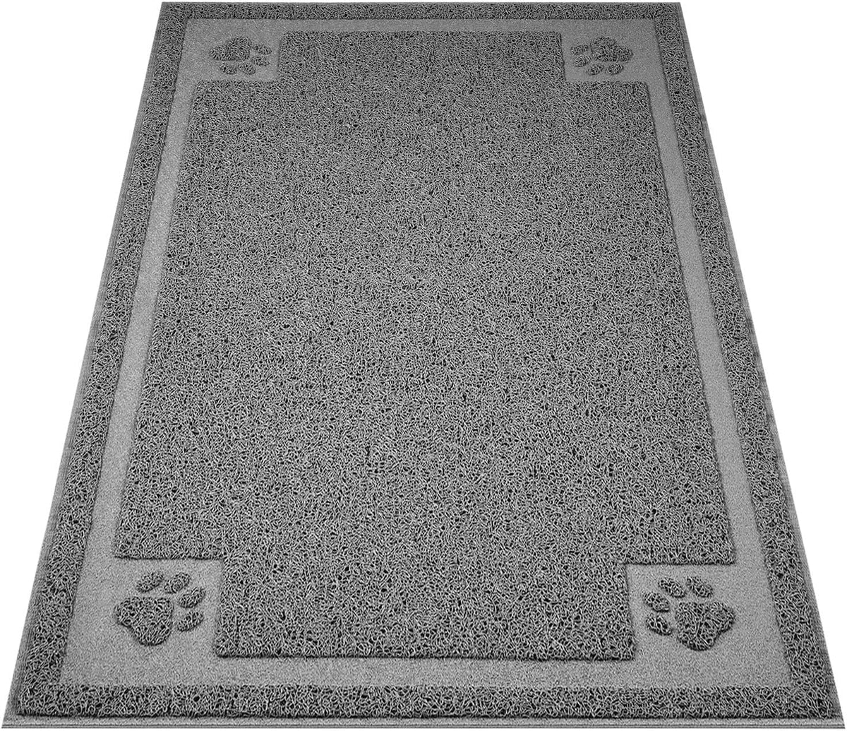 UPSKY gran tapete para arena de gato, reduce salpicaduras alrededor de la caja.