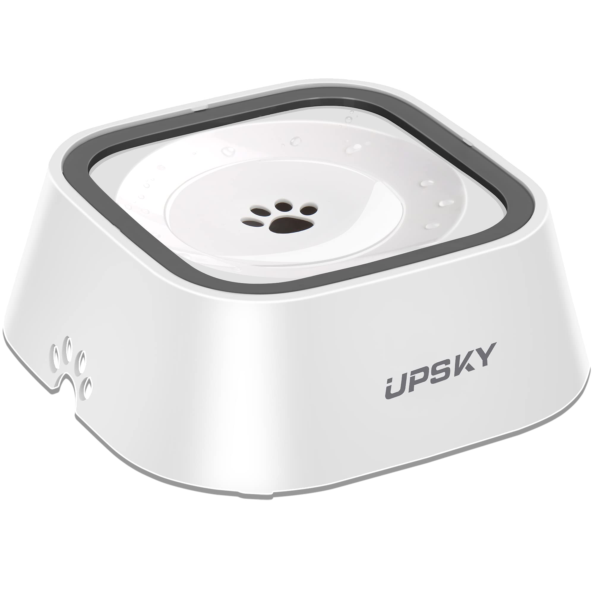 UPSKY tazón-antideslizante de gran capacidad permite beber sin derrames.