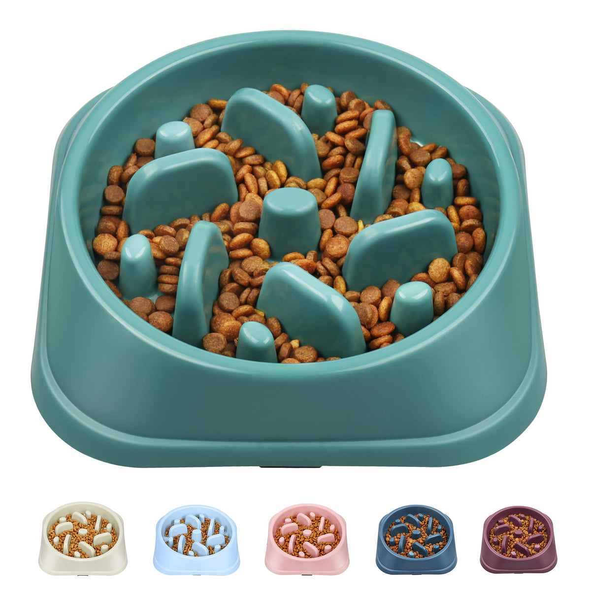 UPSKY tazón lento puzzle para perro pequeño facilita comer pausadamente.