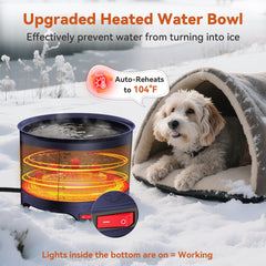 UPSKYPET interruptor con luz indica encendido para fácil ubicación nocturna.