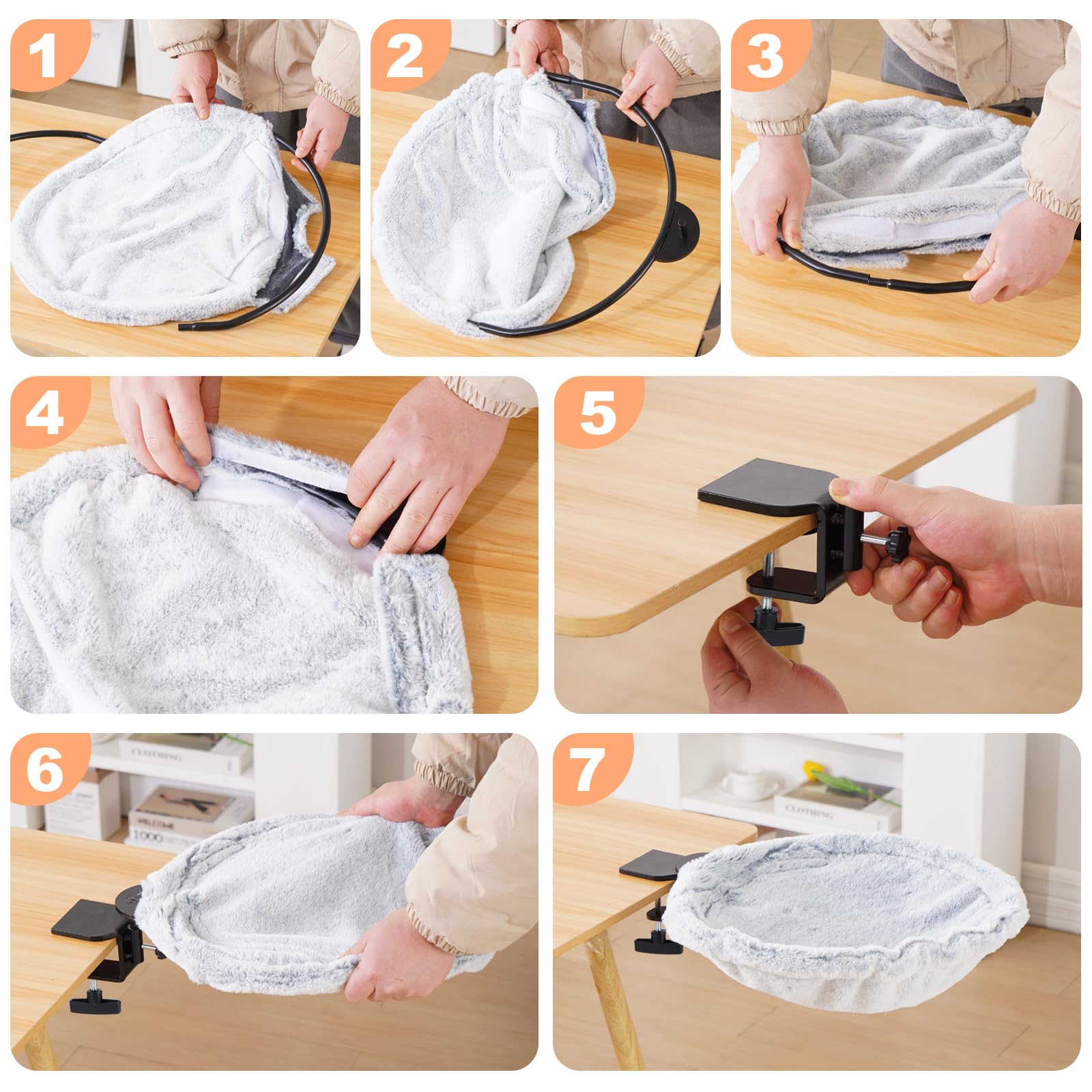 Uross: cubierta de malla para verano en cama de escritorio