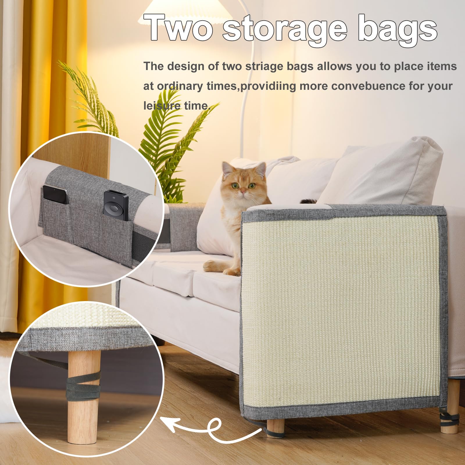 Diseño ligero de Uross, removible para limpieza y cambios de estilo.