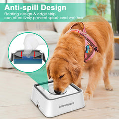 URPOWER bebedero para perros, diseño anti-splash para evitar derrames durante caminatas.