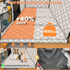 URPOWER cubre asientos para perro protegiendo de suciedad y pelo.