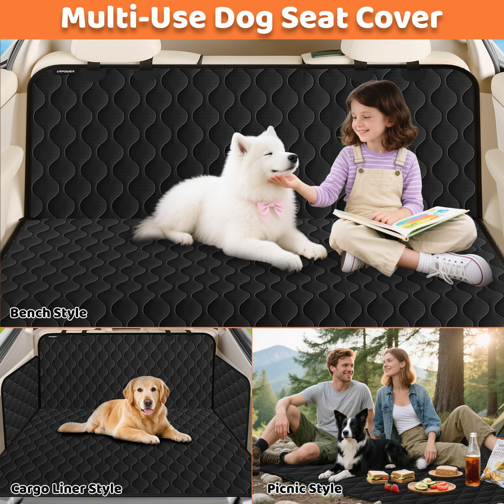 URPOWER funda para asiento trasero ajuste universal para la mayoría de vehículos.