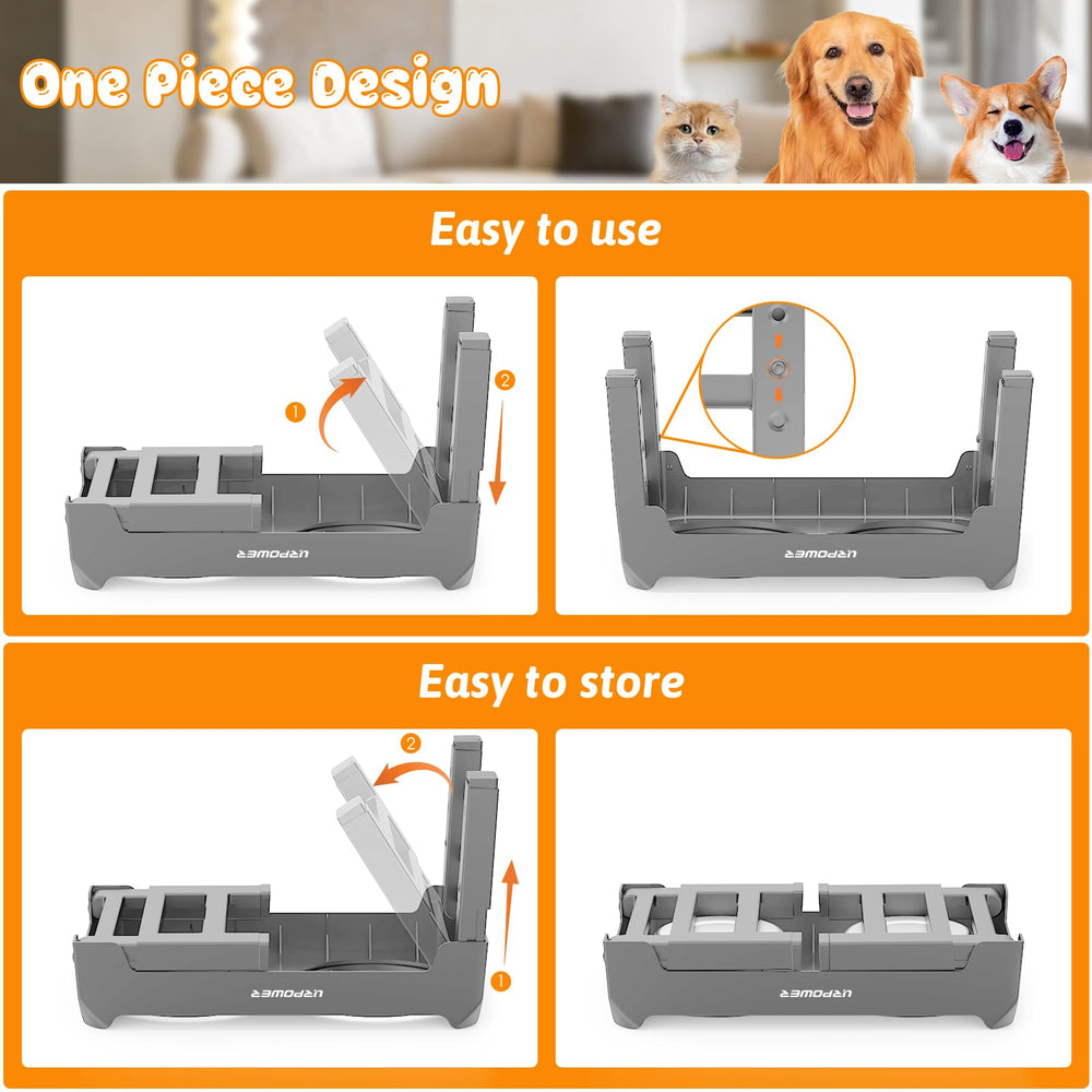 Urpower diseño plegable facilita guardar y transportar el conjunto