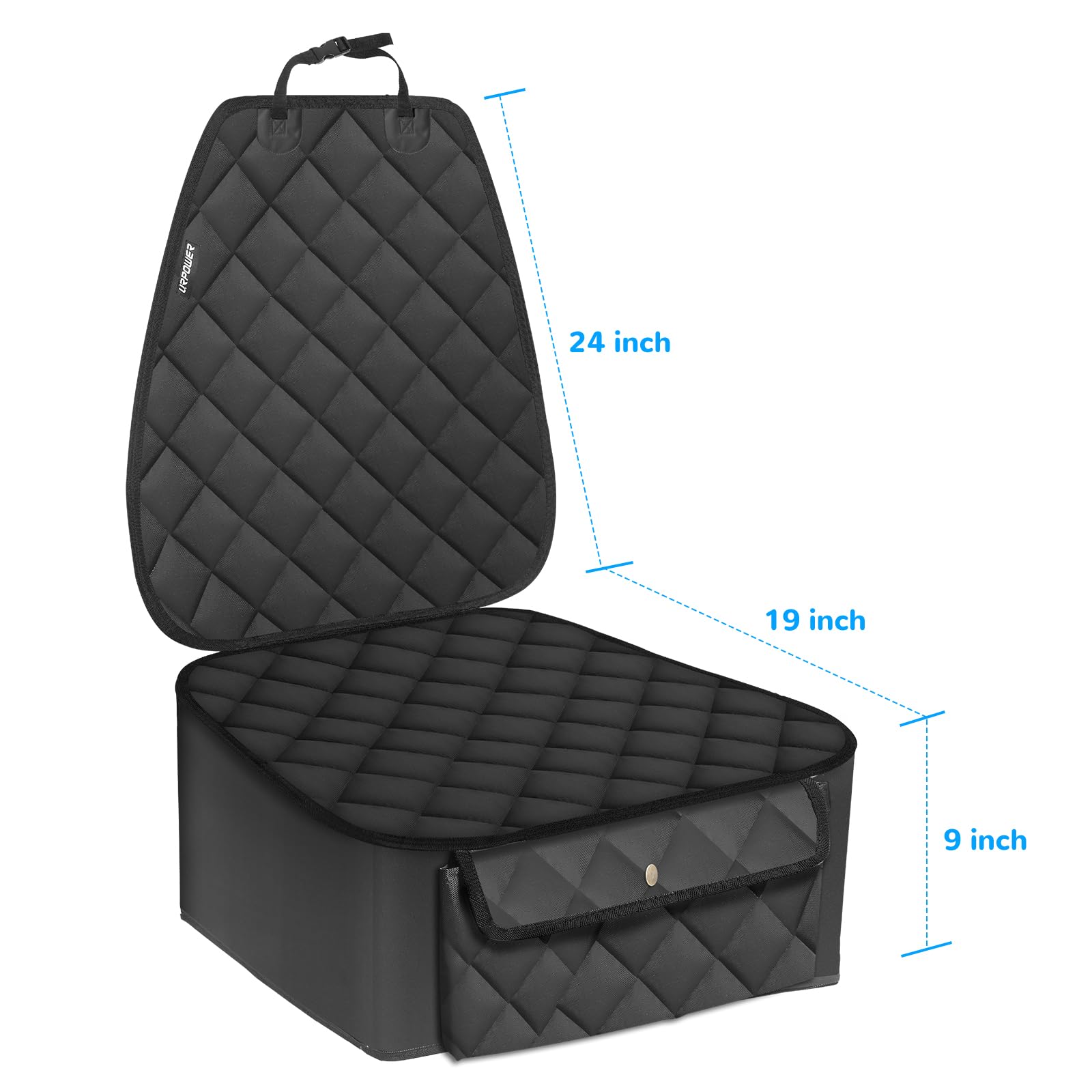 URPOWER diseño que cubre completamente el asiento delantero