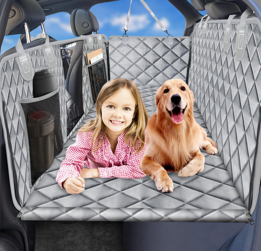 URPOWER extensor de asiento trasero con base dura, amplía espacio seguro para perros