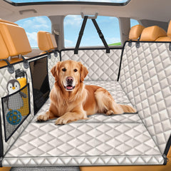 URPOWER extensor de asiento trasero para perros con base rígida para mayor seguridad.