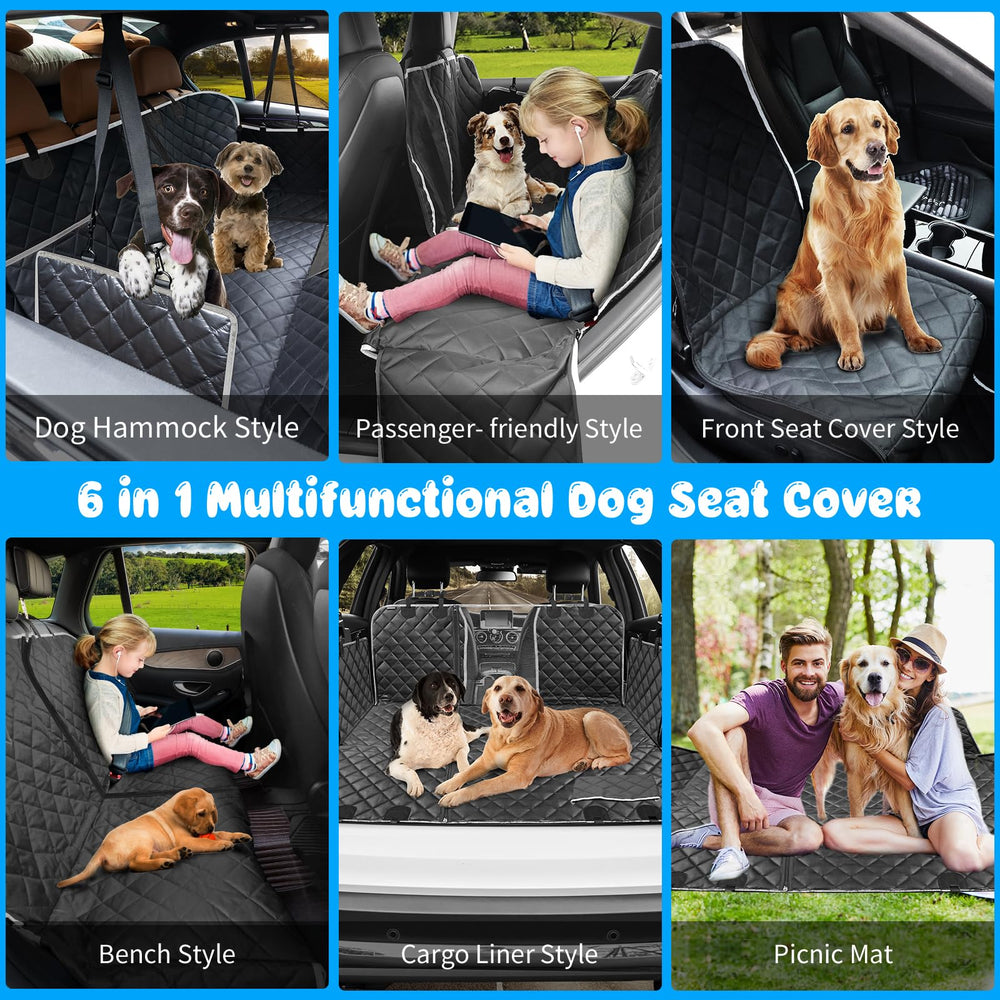 URPOWER hamaca para perros con ventana de malla mejora ventilación