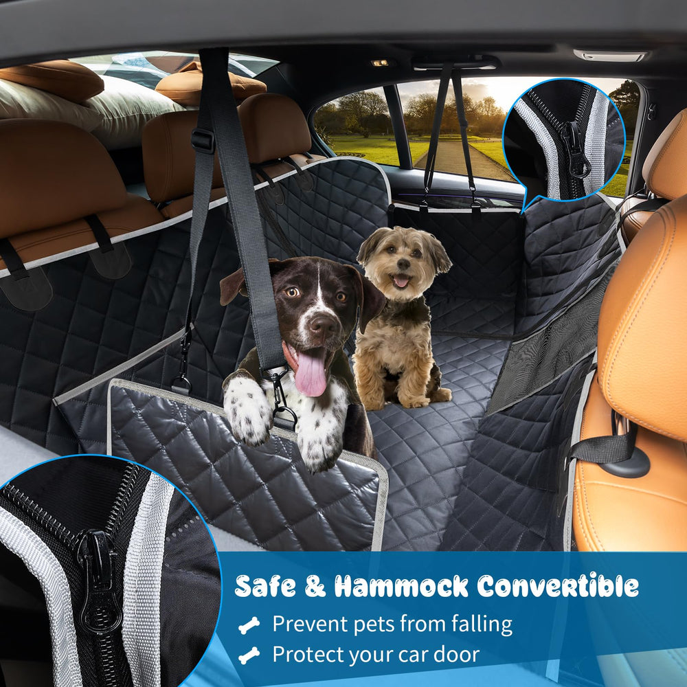 URPOWER funda impermeable para asiento trasero protege derrames y rasguños