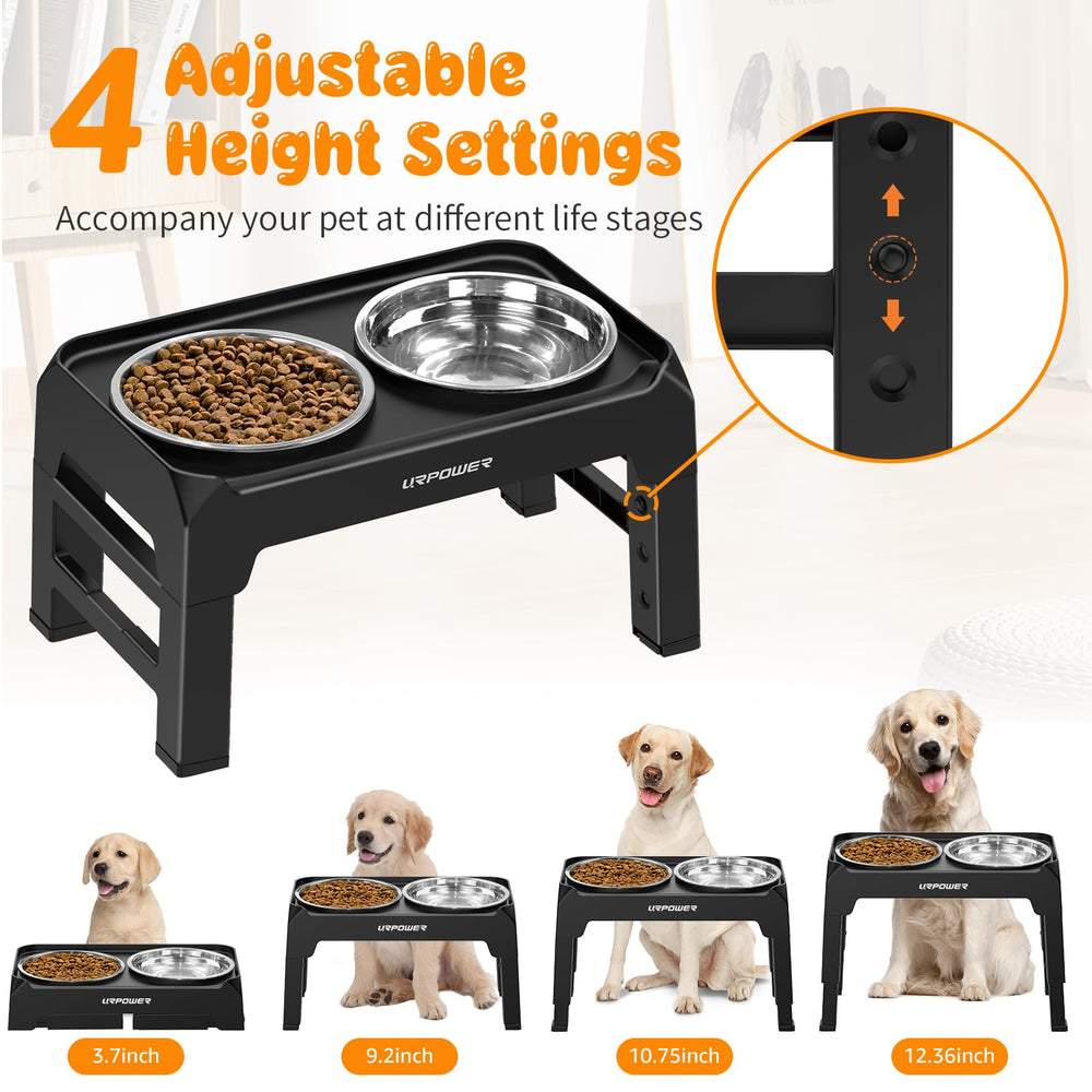 URPOWER platos de acero inoxidable 50oz duraderos y fáciles de limpiar para cada comida.