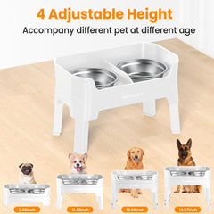 URPOWER tazones de acero inoxidable duraderos para perros.
