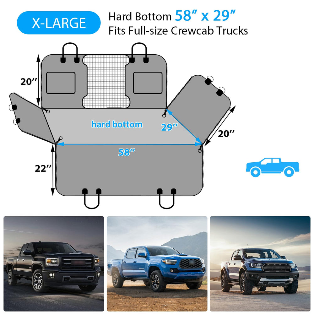 URPOWER XL cinturón de seguridad mantiene a tu mascota segura durante el viaje.