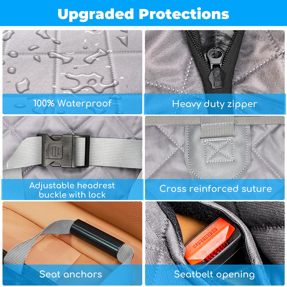 URPOWER XL funda fácil de limpiar y bolsillos para accesorios