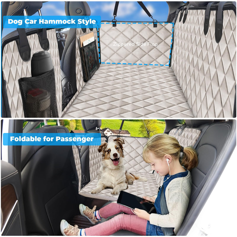 URPOWER XL ventana de malla para ver al perro durante el viaje.