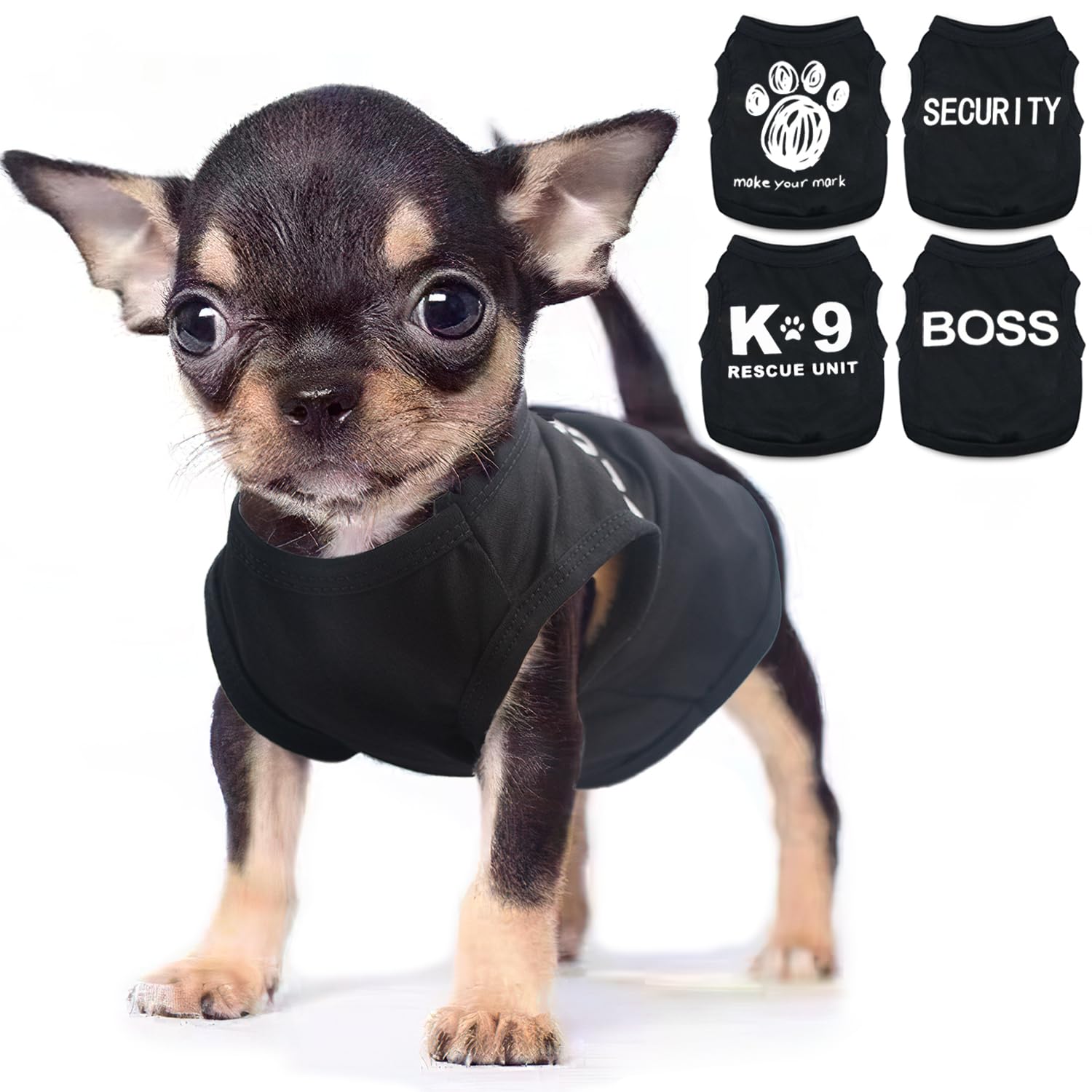 Uswalnna boys dog shirt xx-small soft fabric for comfort.