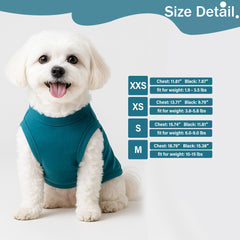 Camiseta veraniega Uswalnna para perros, transpirable y ligera
