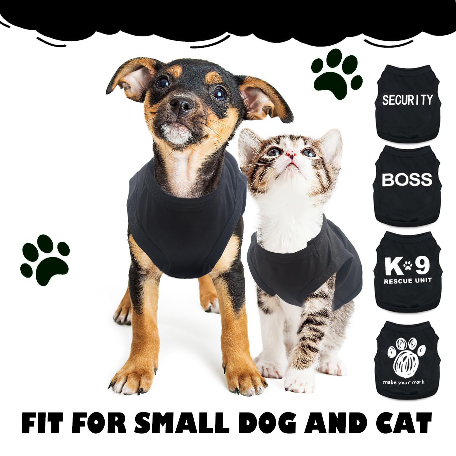 Uswalnna lightweight breathable dog tops keep pets cool in heat.