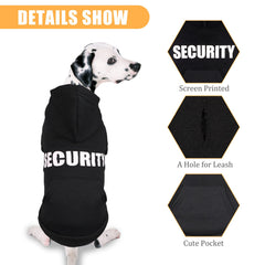 Mangas elásticas y ajuste cómodo en la sudadera para perros Uteuvili.