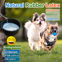 UTOMING bolas látex con chirido ideal para sesiones de fetch
