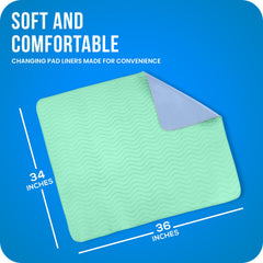 Almohadilla de incontinencia para adultos de Utopia Bedding absorbe y protege superficies