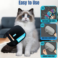 UTTER CHOICE guante para pelo de mascotas en ropa, ideal para prendas sueltas