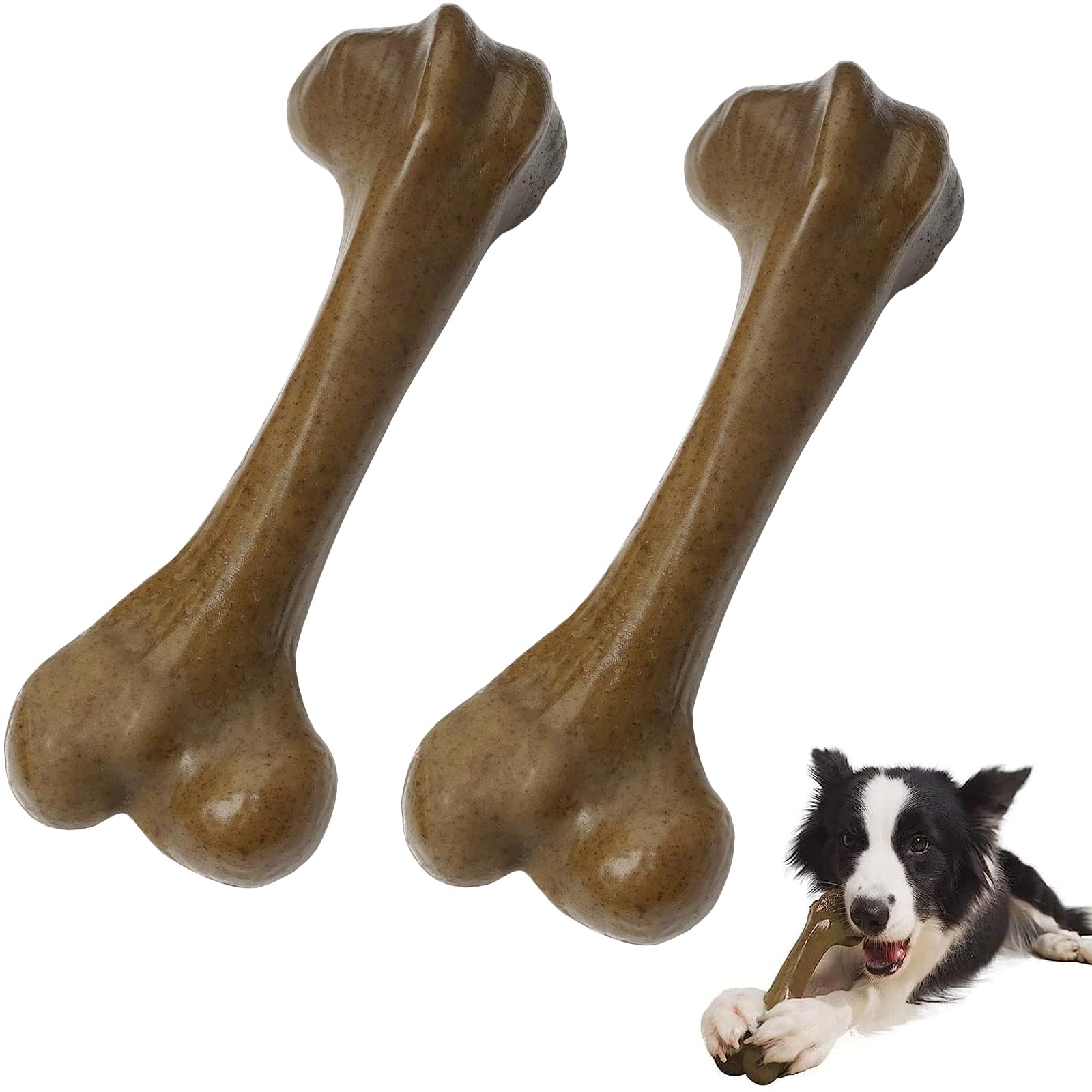 UXVA mordedor de nylon, hueso para perros agresivos, ideal para mordidas intensas.