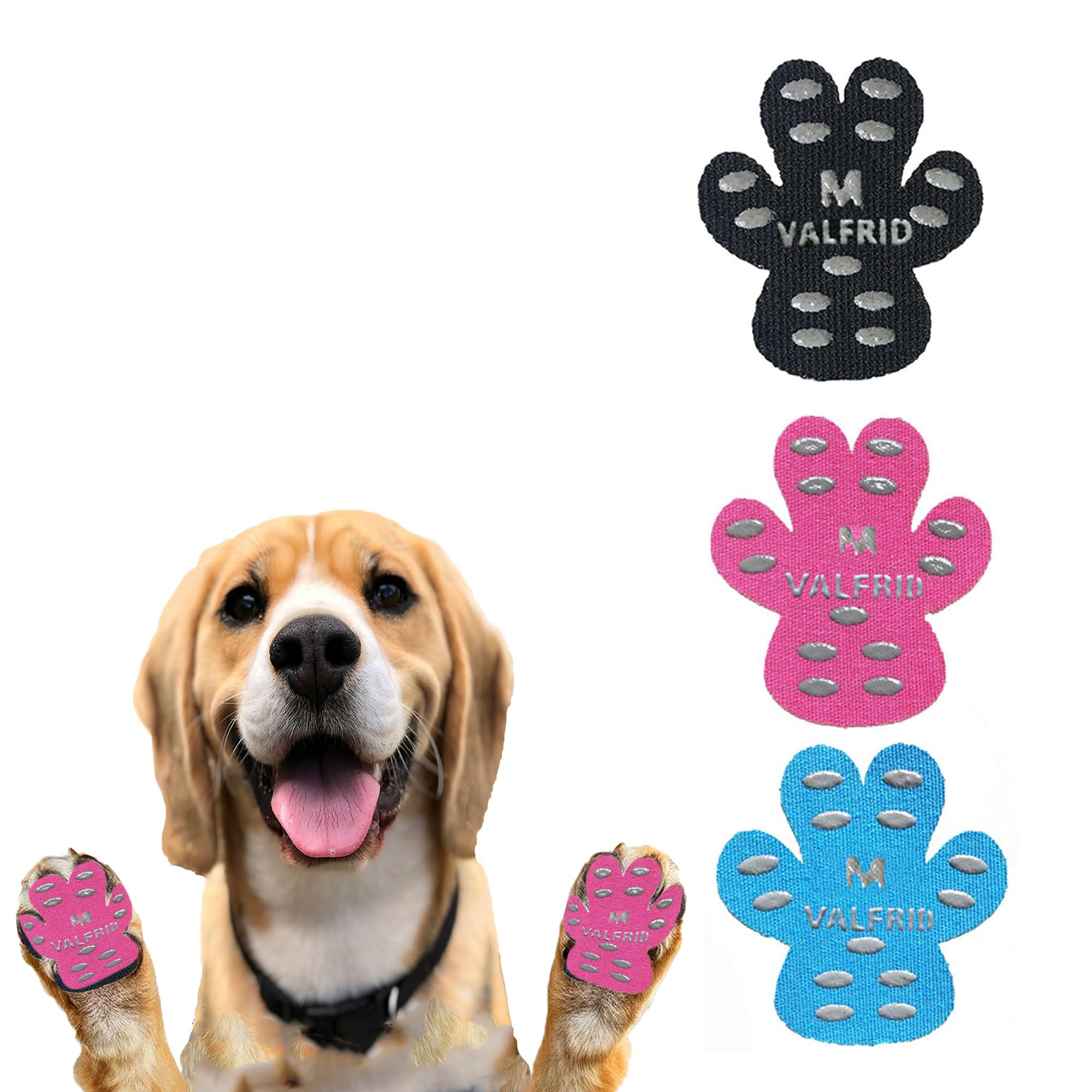 VALFRID almohadillas para patas, detalle antideslizante que mejora la estabilidad en superficies lisas.