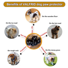 VALFRID almohadillas para patas: uso cómodo al caminar por piso de madera y azulejos.