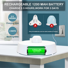 Valonii batería recargable de 1200mAh: ofrece largas sesiones de juego.