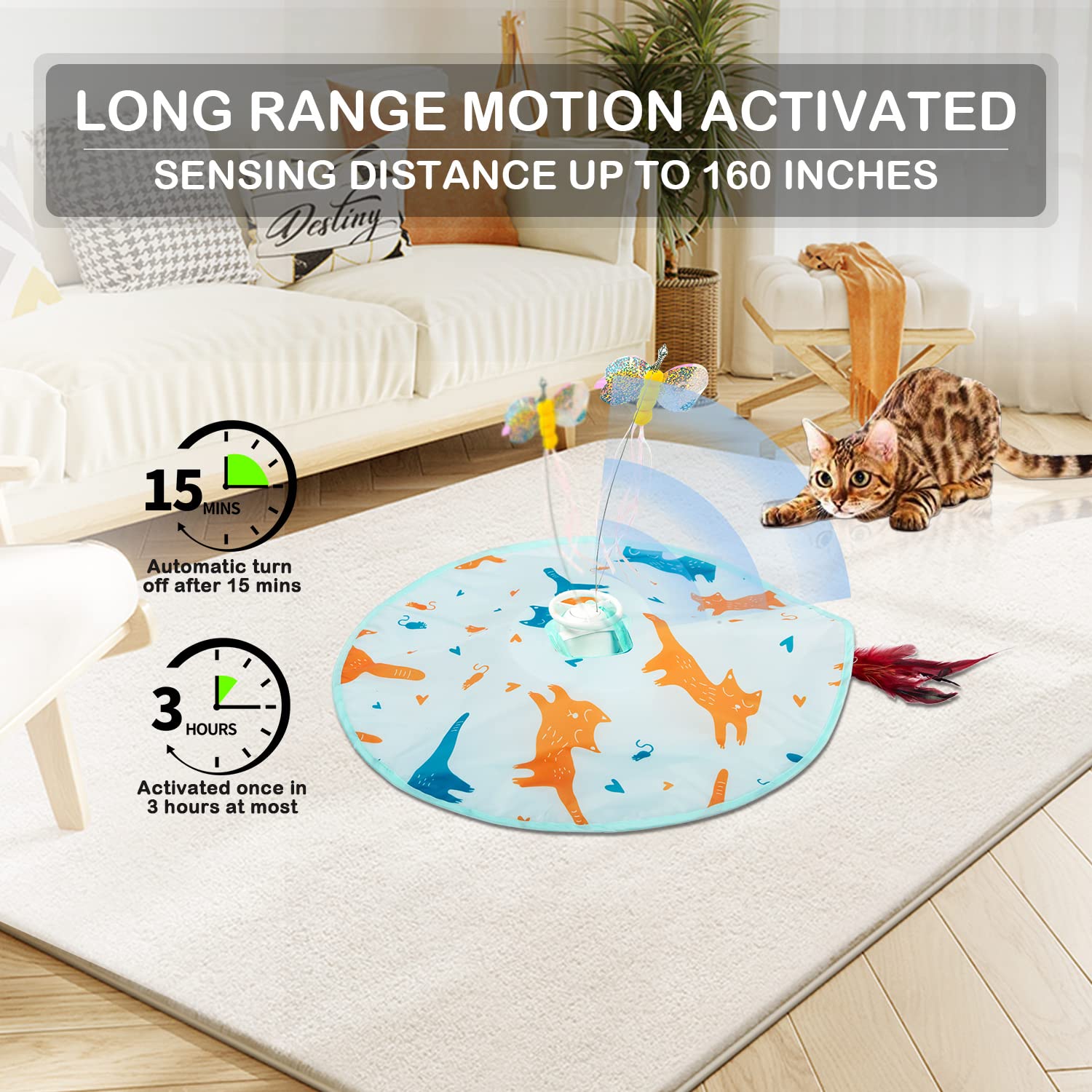 Valonii sensor de movimiento integrado: activa el juego al acercarse.