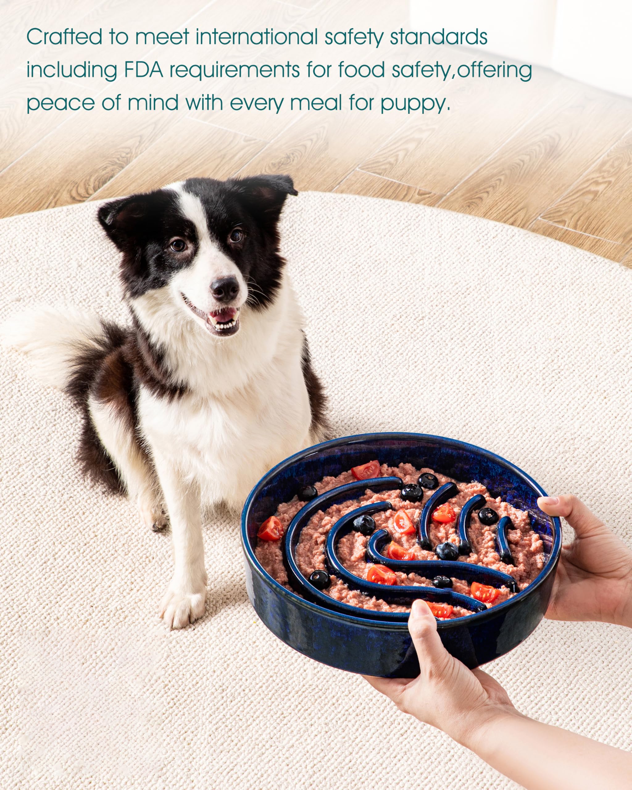 Cerámica robusta de vancasso ideal para mordedores y perros grandes.