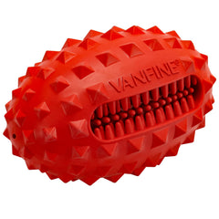 Juguete VANFINE en forma de balón para mordidas intensas y juego activo.