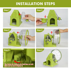Bebedero automático Vannon de 150 ml para hidratar a tu hámster.