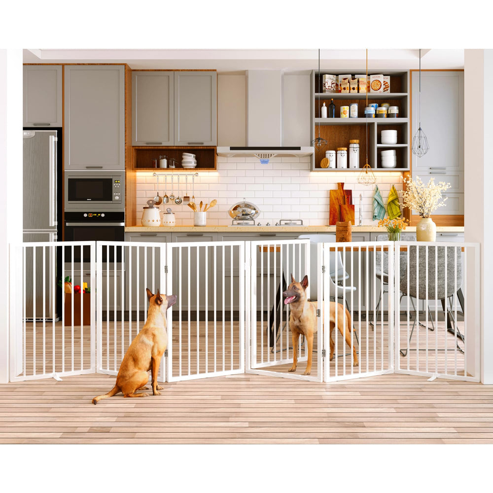 Vantas Puerta para Mascotas vista frontal, diseño robusto para uso diario